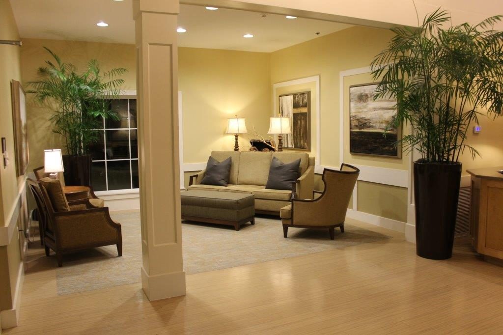 A sitting area used for memory care patients